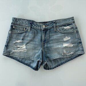 Lucky Brand Blue Jean Shorts The Cut Off Size 4 / 27